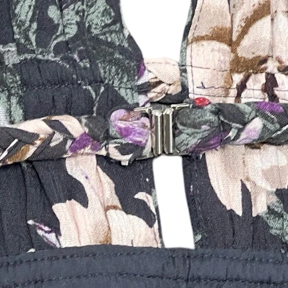 NWOT ILLA ILLA Floral Backless Maxi Dress - Picture 9 of 16